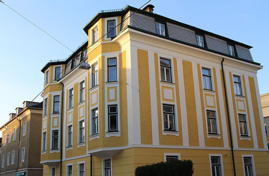 Fassadensanierung Privatgebäude Salzburg-Itzling Durchner